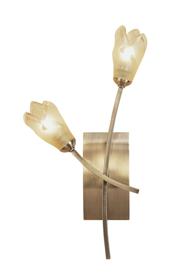 M0193AB/S  Pietra AB Switched Wall Lamp 2 Light